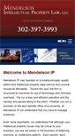 Mobile Screenshot of mendelson-ip.com